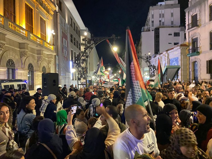 Momentos de la manifestación por Palestina2023-11-10 at 19.30.55