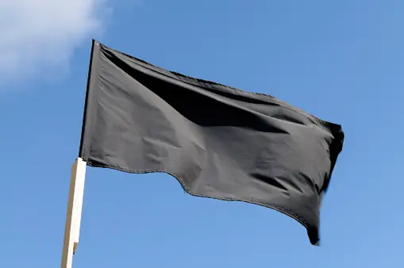 bandera negra