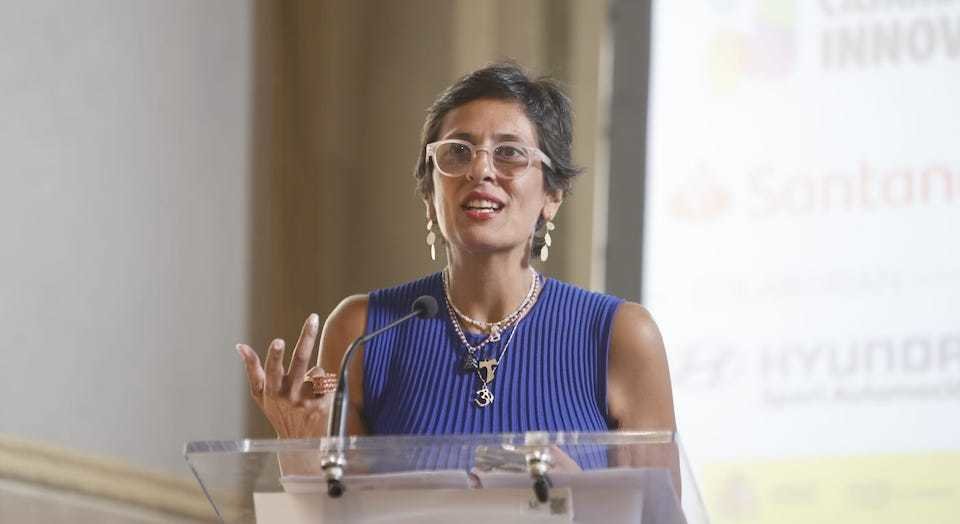 Kissy Chandiramani durante su intervención en el evento Alhambra Venture.